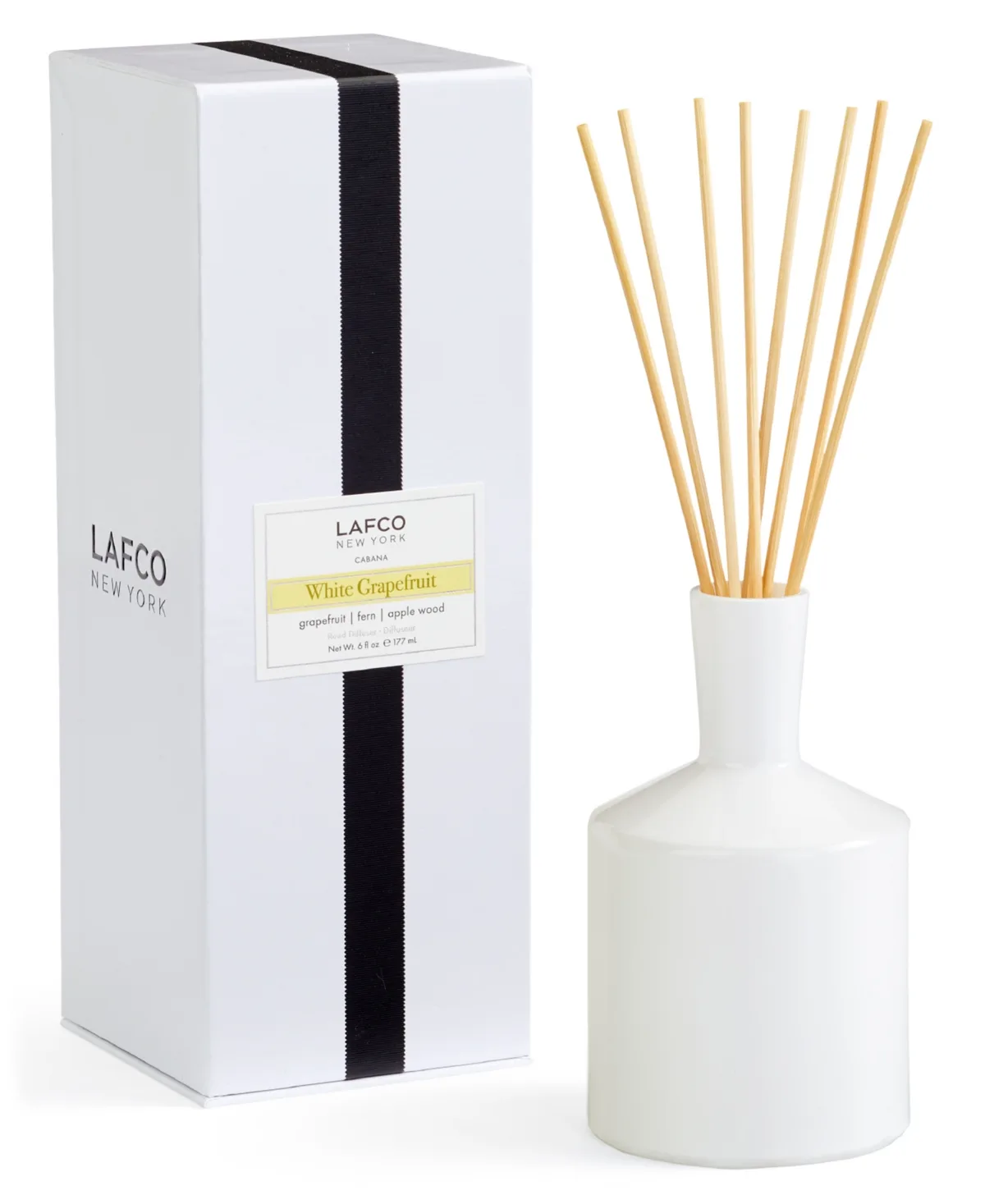 White Grapefruit Classic Reed Diffuser, 6 oz by Lafco New York