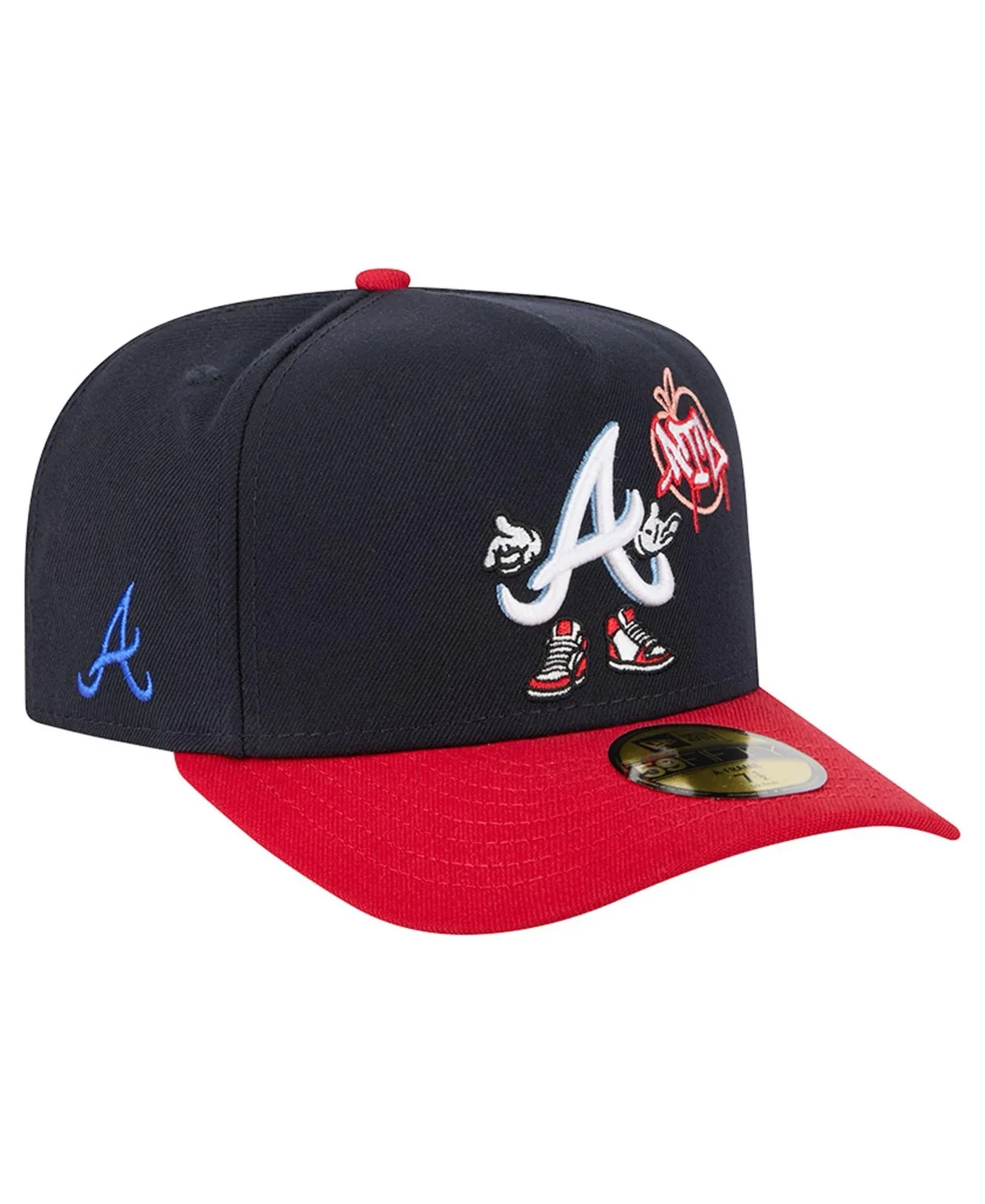 Atlanta Braves Cartoon 59FIFTY Fitted Hat