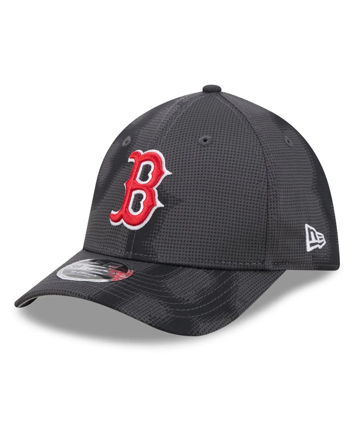 Boston Red Sox 39THIRTY Halftone Stretch-Fit Baseball Cap by New Era