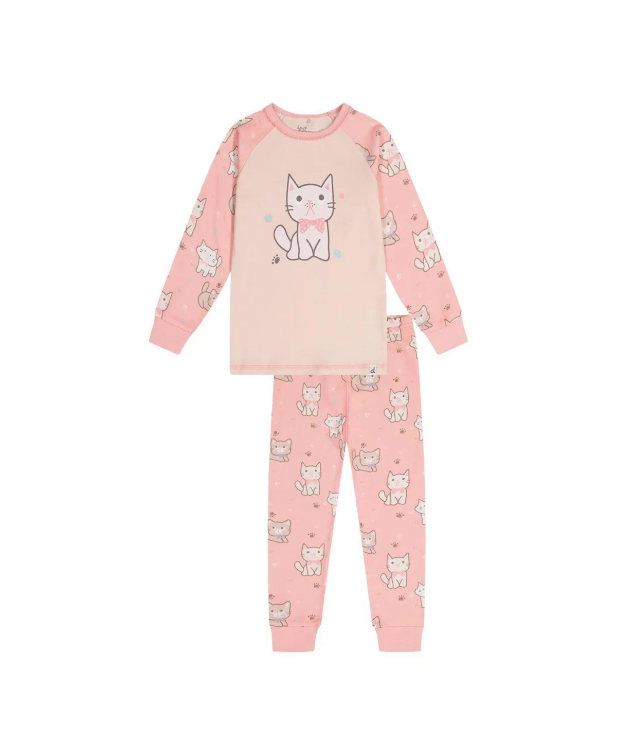 Cotton Two-Piece Pajama Set by Deux Par Deux