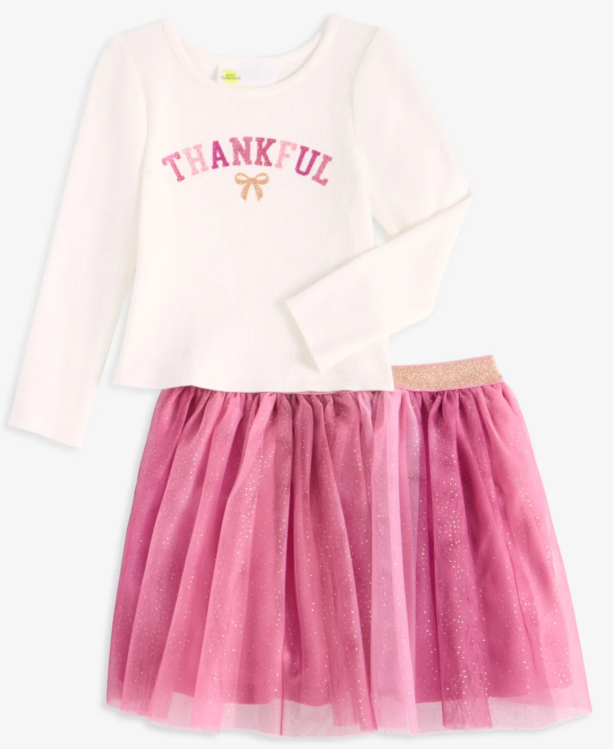 Thankful Top and Tutu, 2-Piece Set by Epic Threads