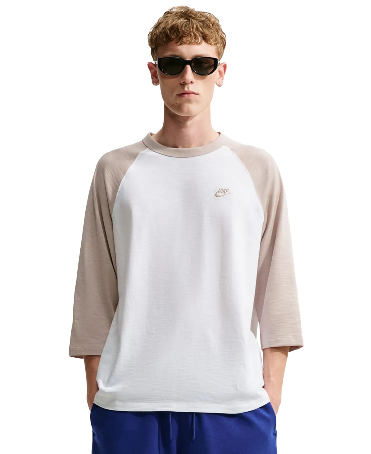 Crewneck Raglan Sleeves Top by Nike