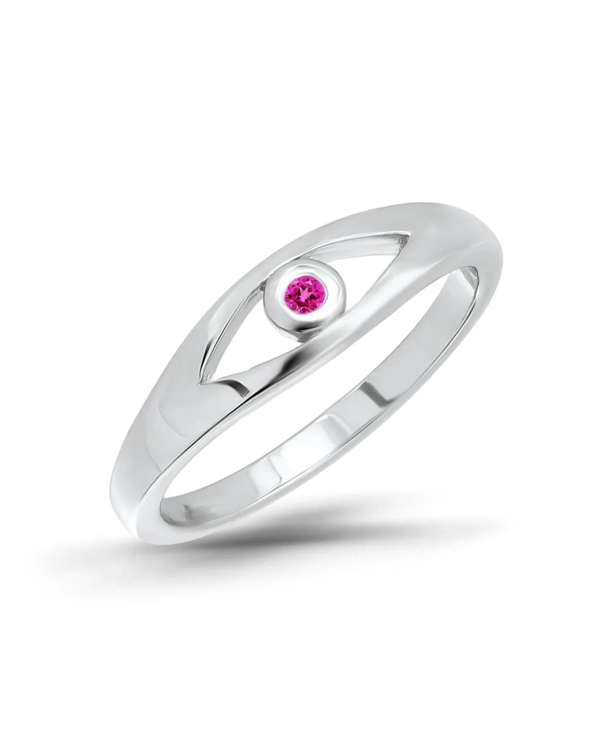 Cubic Zirconia Evil Eye Ring