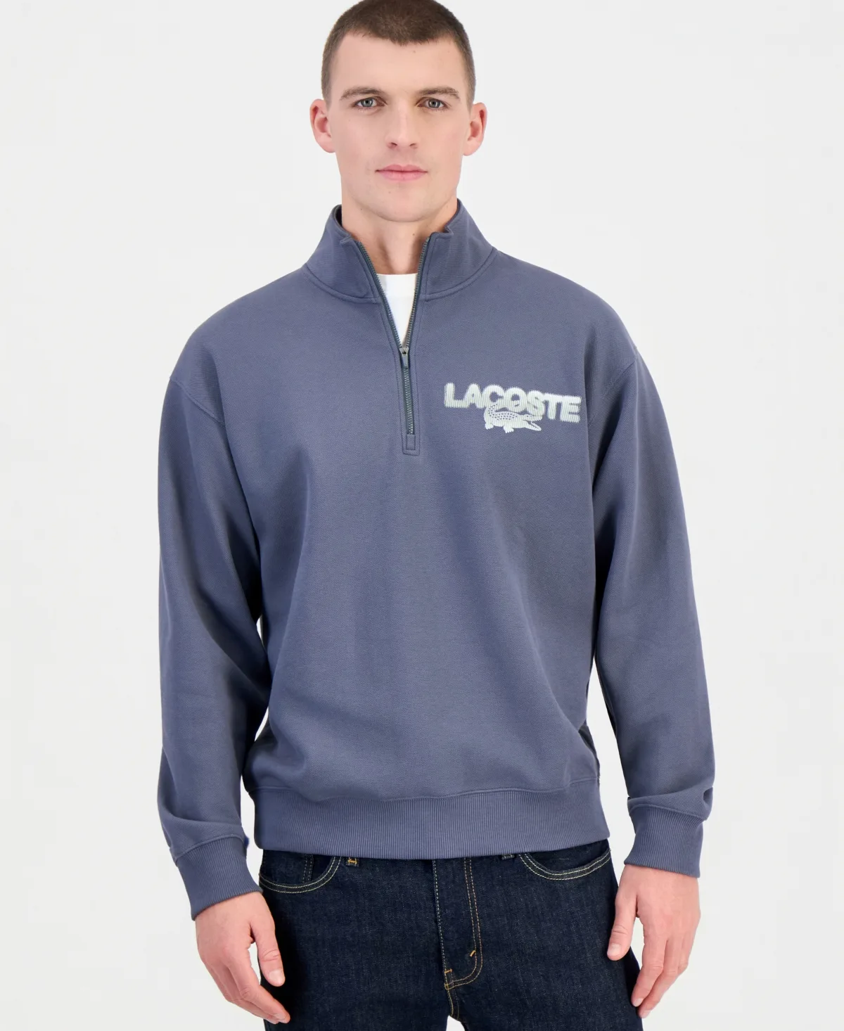 Half-Zip Classic-Fit Sweatshirt by Lacoste