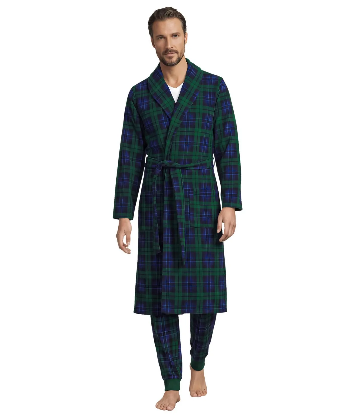Fleece Robe by Lands' End