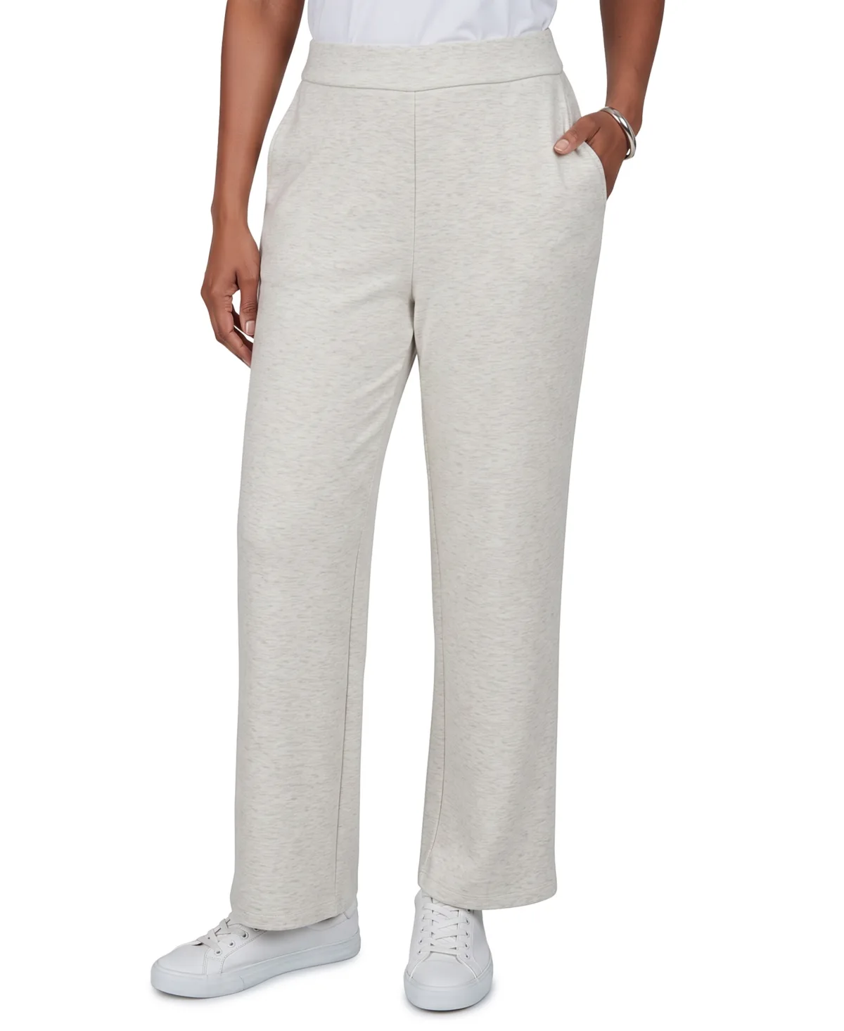 Pull-On Straight-Leg Pants by Alfred Dunner