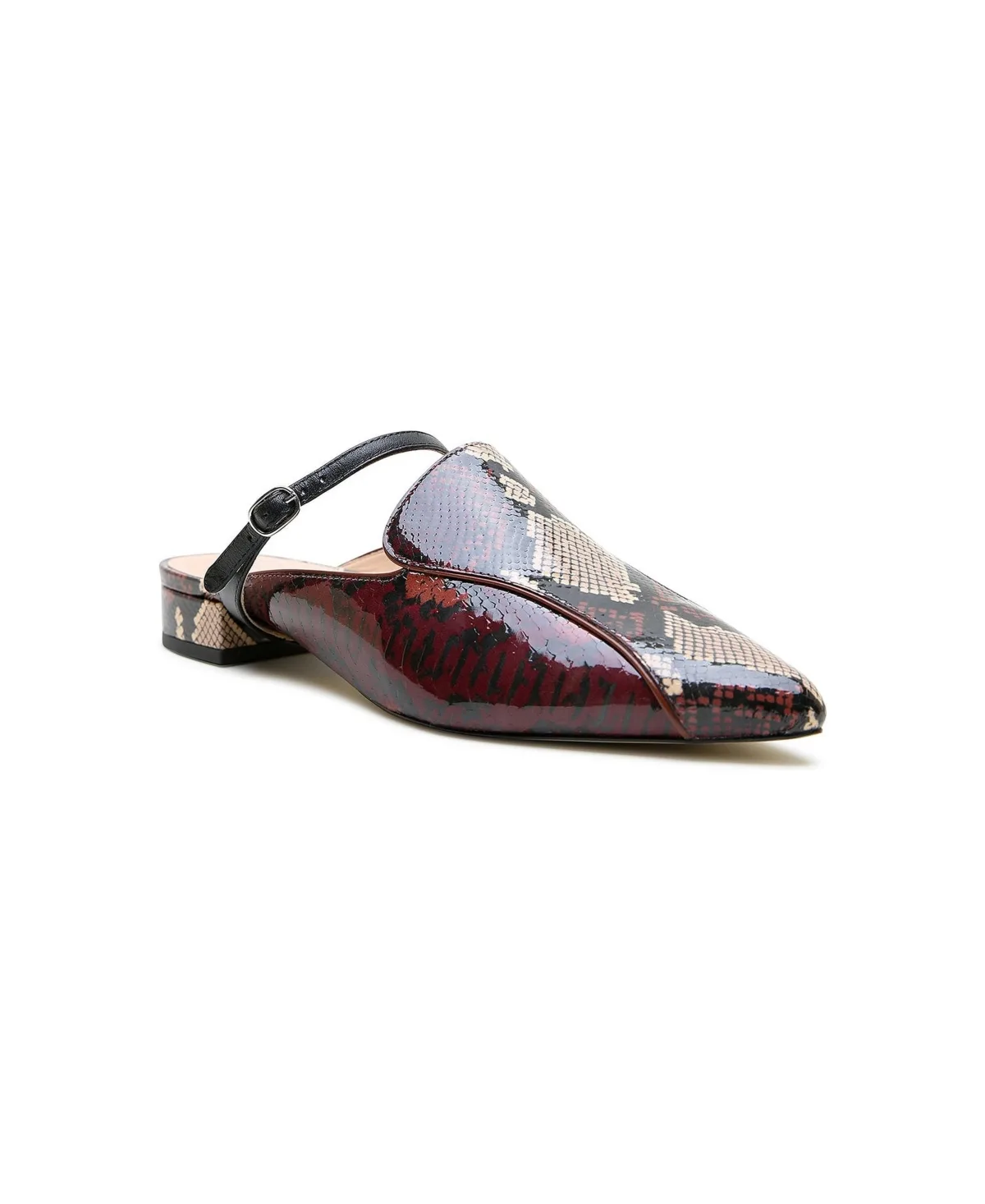 Twiggy Customizable Pointed Loafer Slide by Alterre