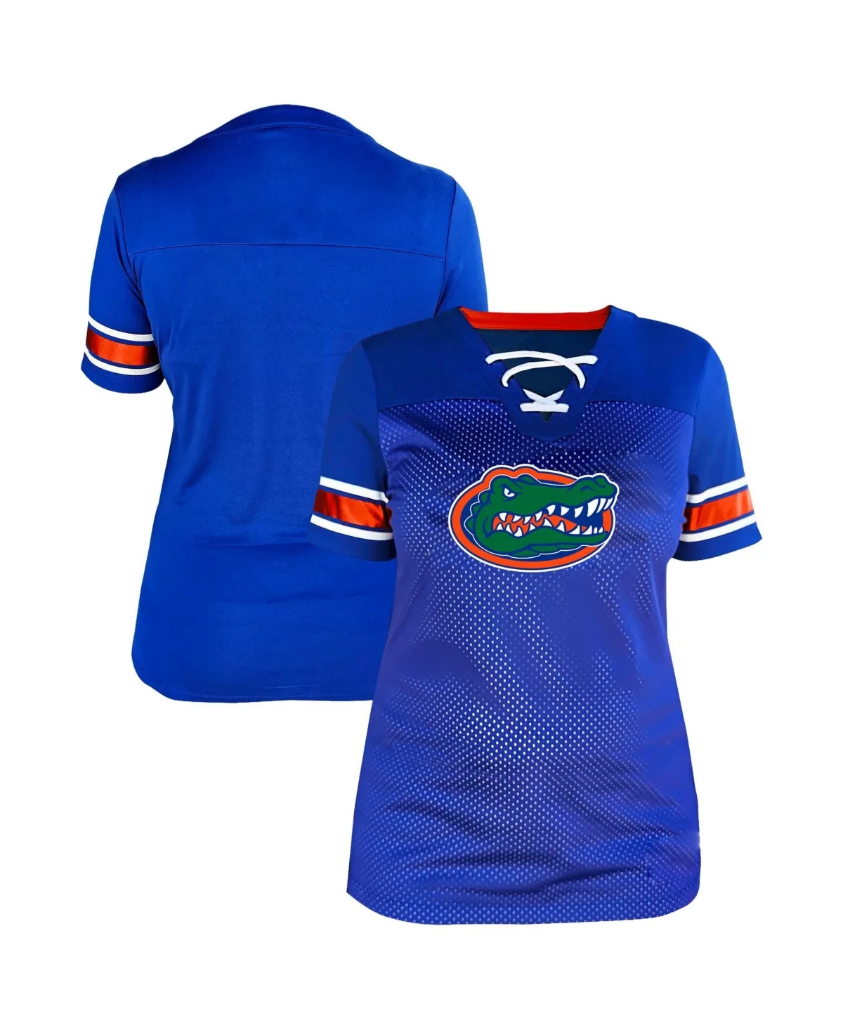 Florida Gators Mesh Overlay Lace-Up Jersey