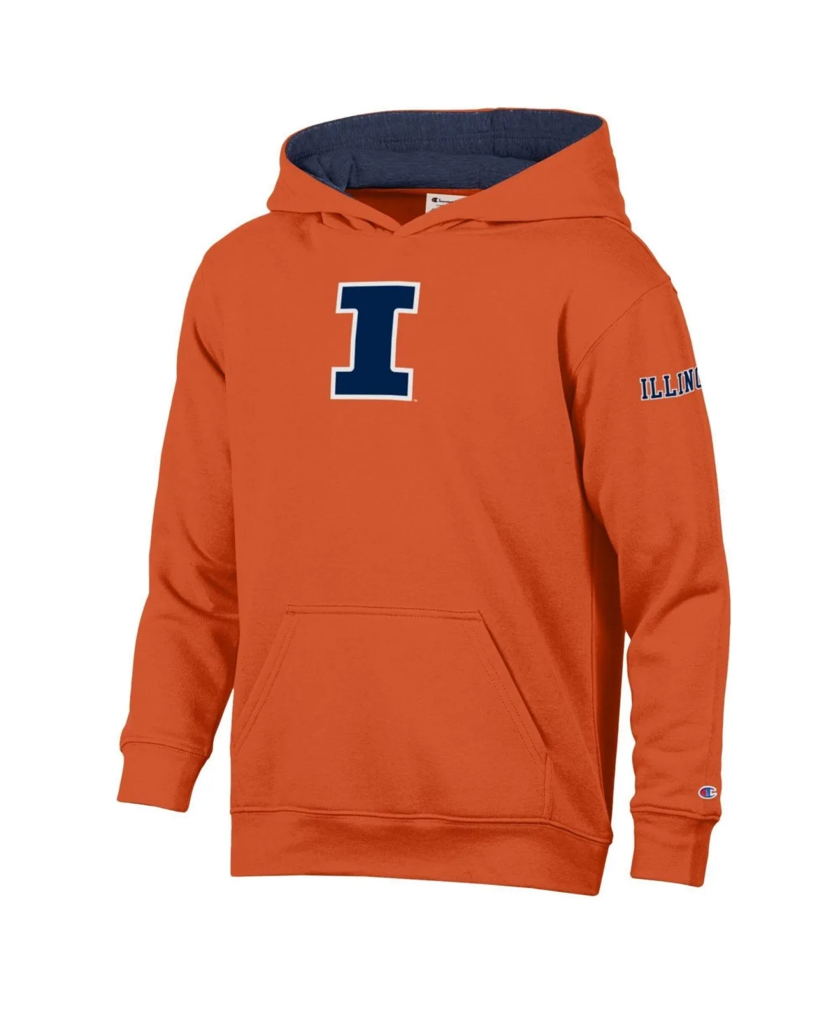 Illinois Fighting Illini Relaxed-Fit Hoodie by Champion
