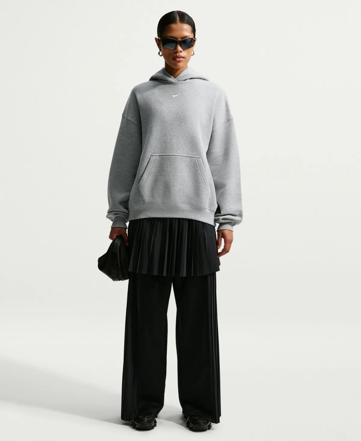 Studio Fleece Medium Weight Oversized Pull-On Hoodie by Nike
