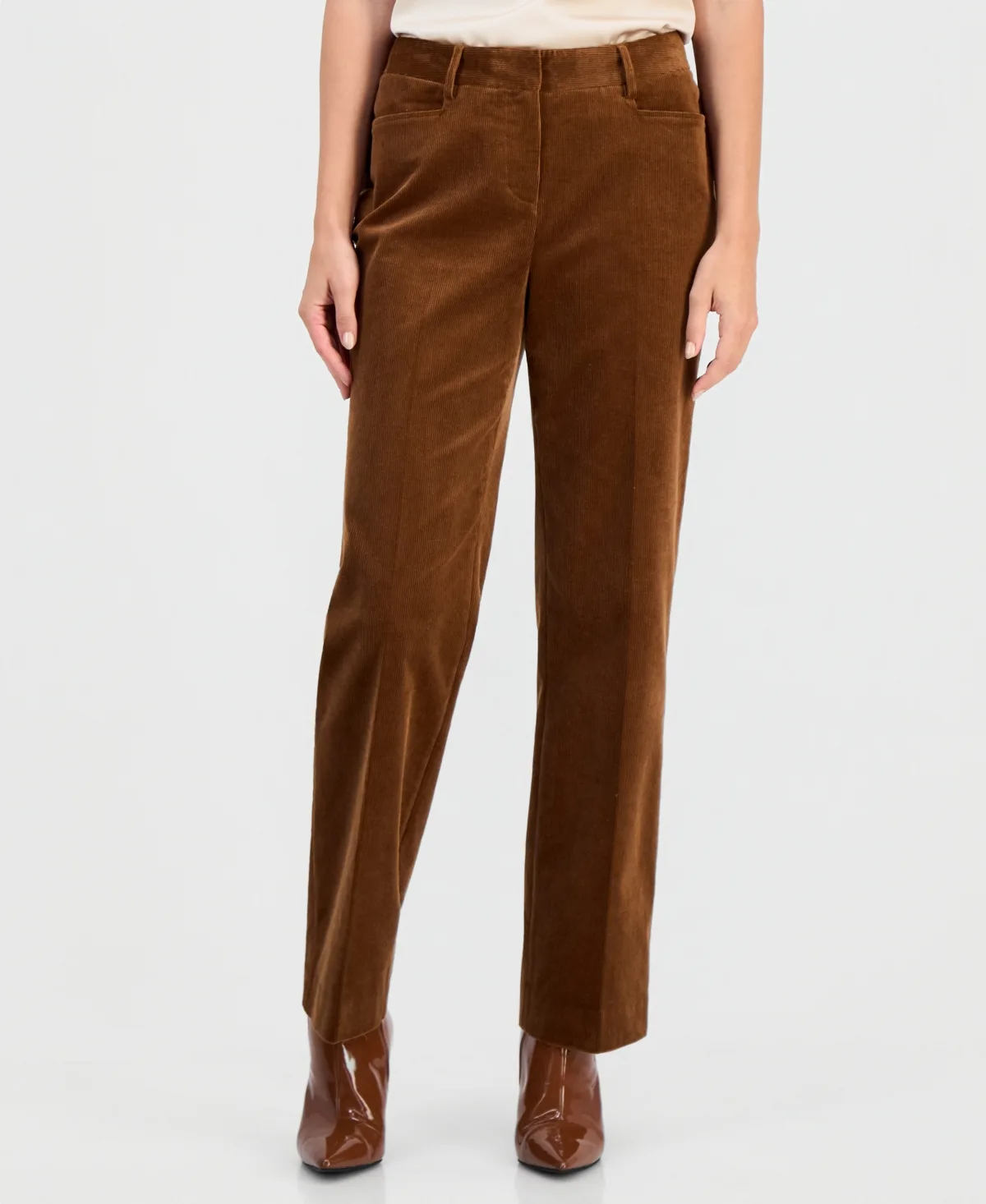 Corduroy Flare Pants by Tahari