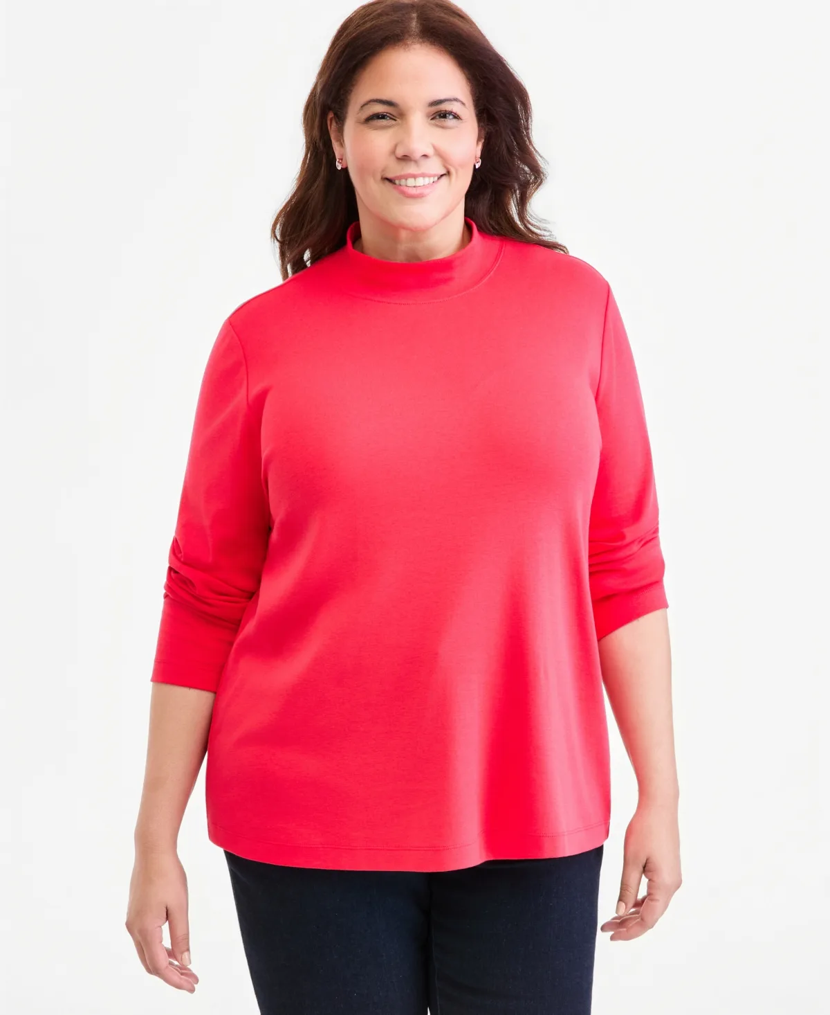 Mock-Neck Top by Style & Co