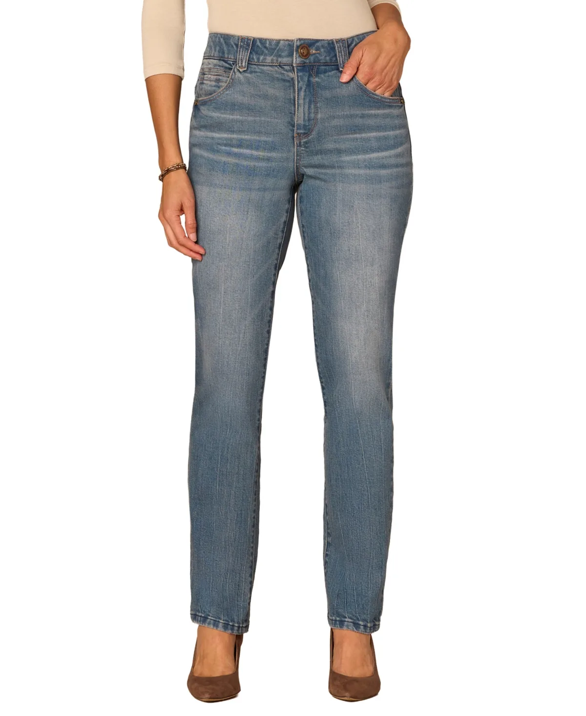 Absolution Straight-Leg Jeans by Democracy