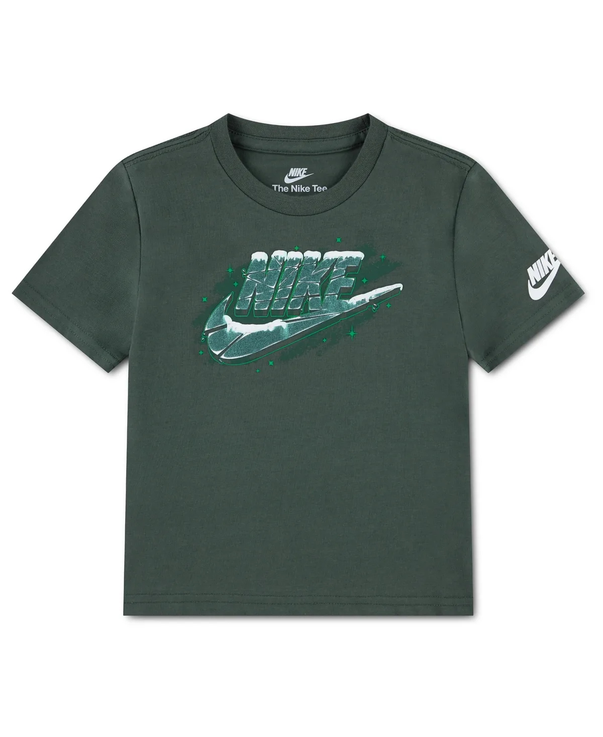 Icy Futura Graphic Crewneck Short-Sleeve T-Shirt by Nike