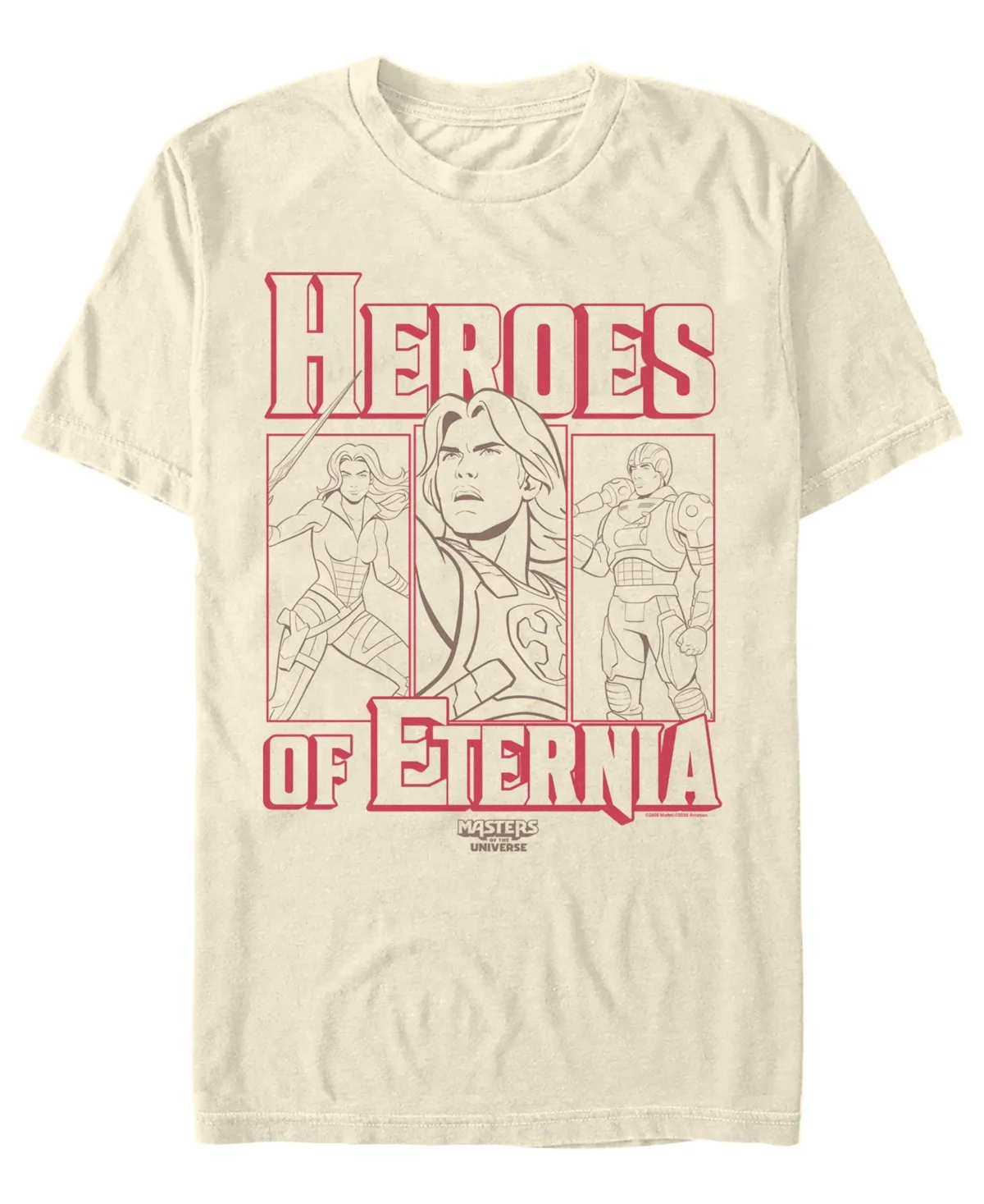 Masters of the Universe Heroes Boxes Graphic T-Shirt by Fifth Sun