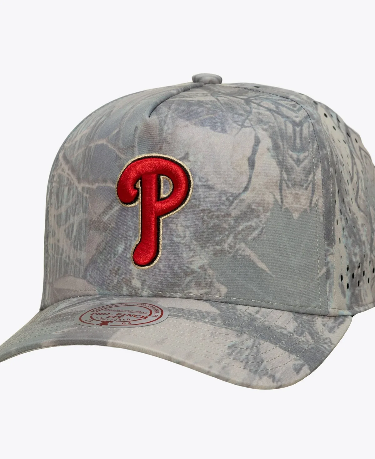 Philadelphia Phillies Perfect Pro Pinch Adjustable Hat by Mitchell & Ness