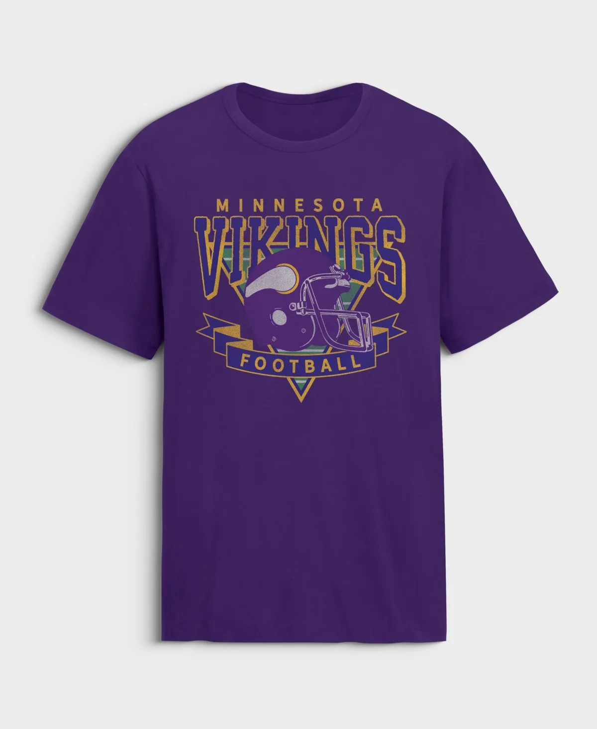 Minnesota Vikings Old Fashion Rushing Legacy Cotton T-Shirt by Fanatics
