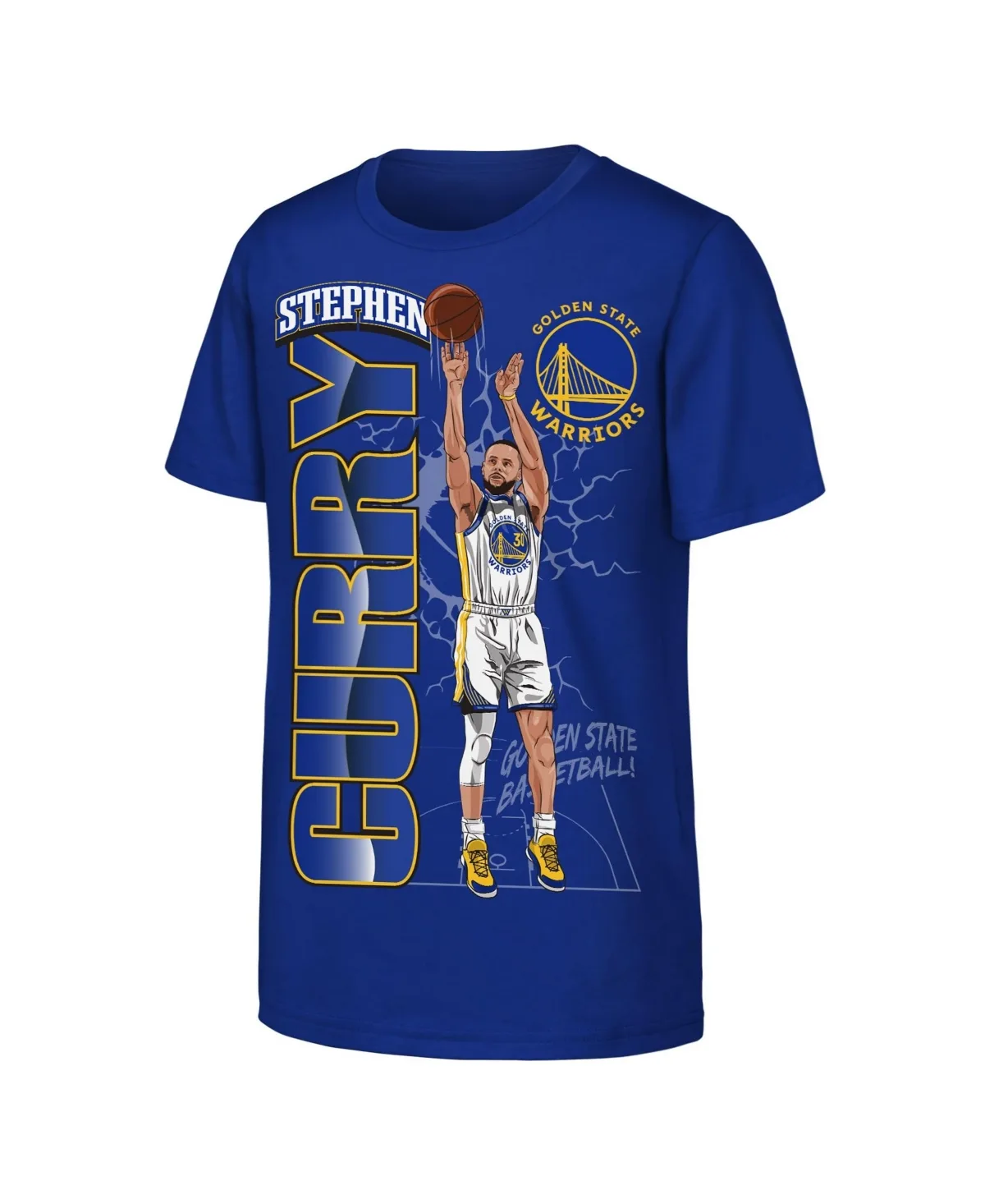 Stephen Curry Screen Print Graphics T-Shirt by Outerstuff