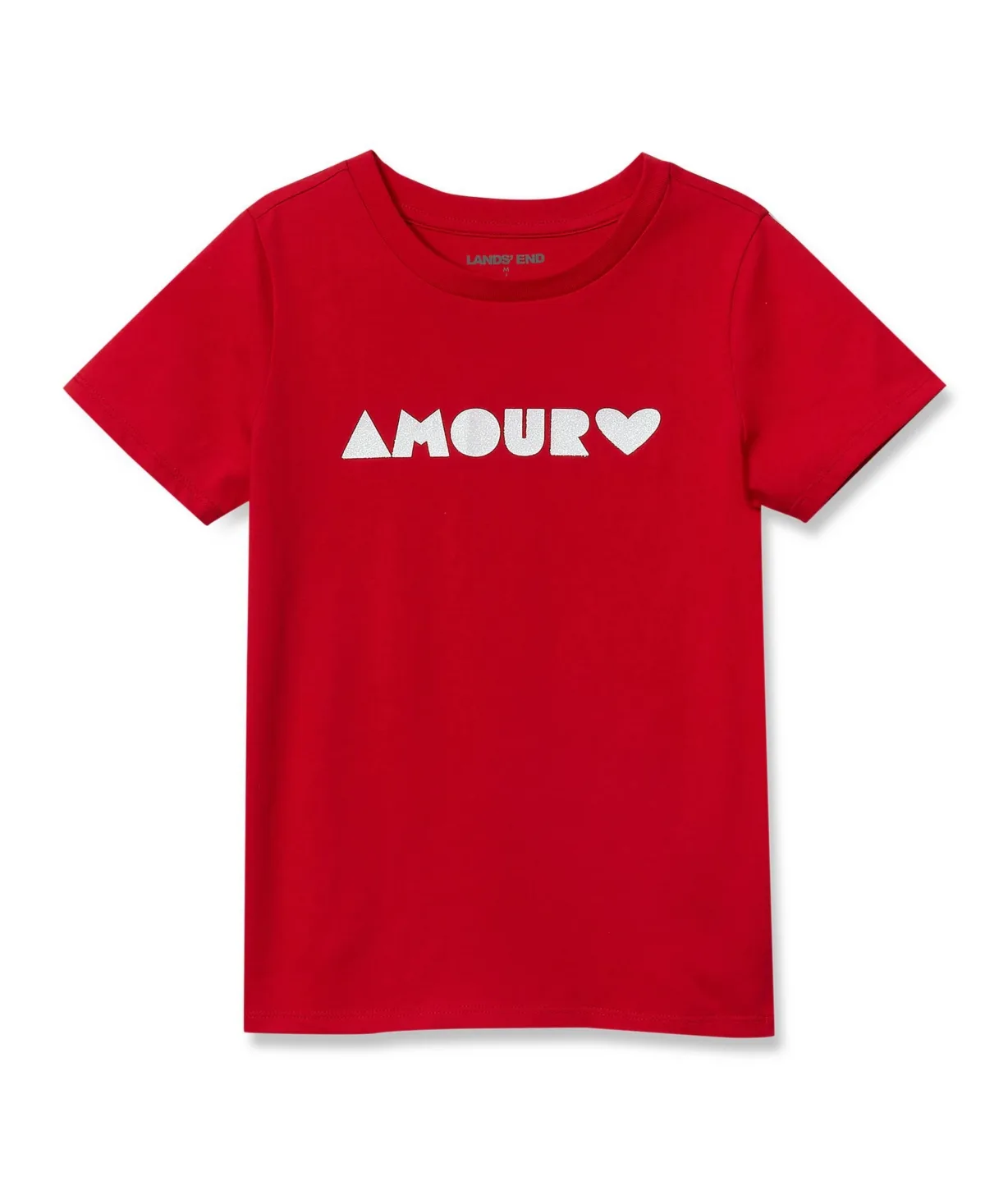 Short Sleeve Graphic Tee by Lands' End