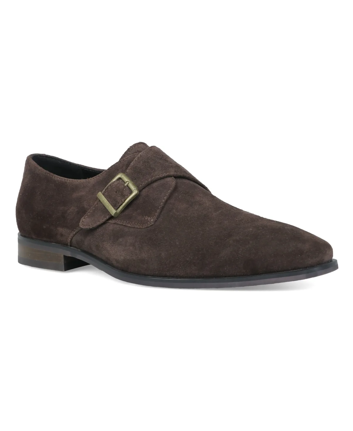 Suede Monk-Strap Dress Shoes by Alfani