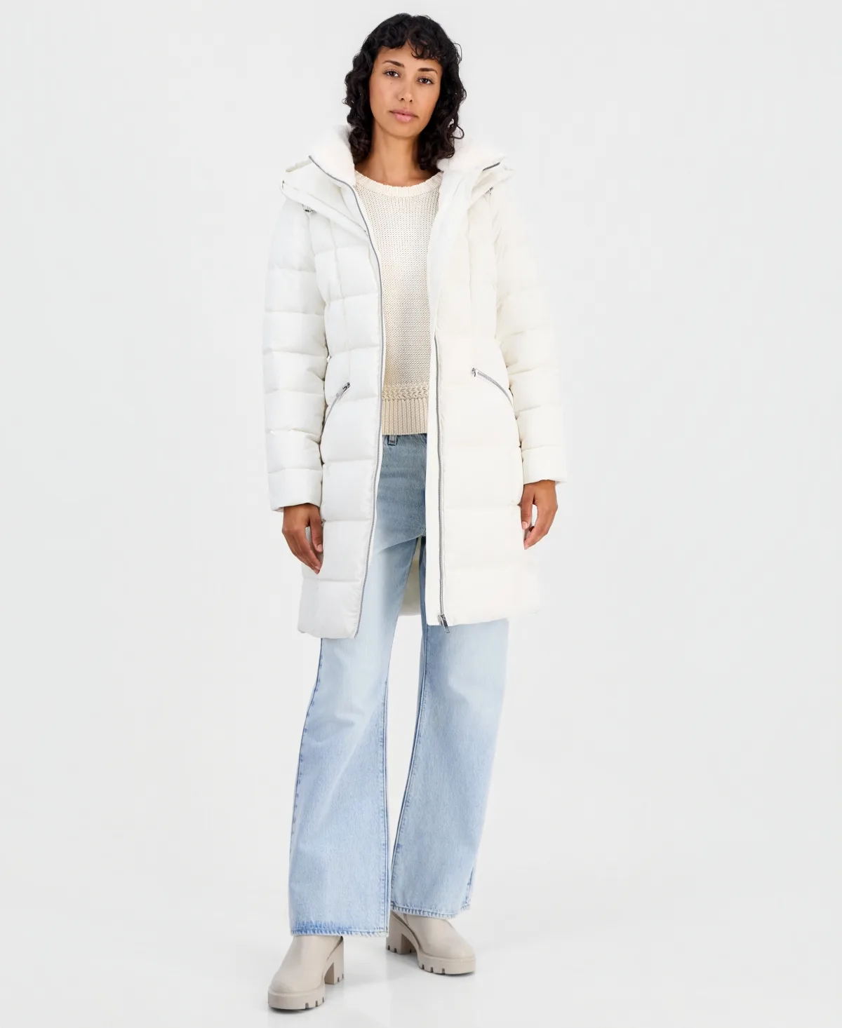 Hooded Puffer Coat