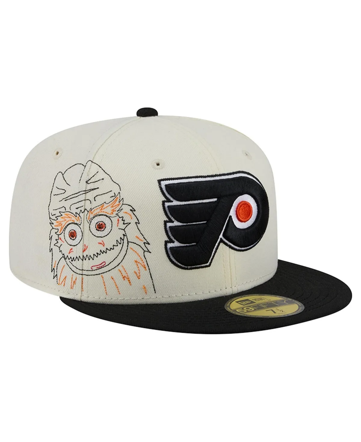 Philadelphia Flyers Localized Stitched 59FIFTY Fitted Baseball Cap by New Era