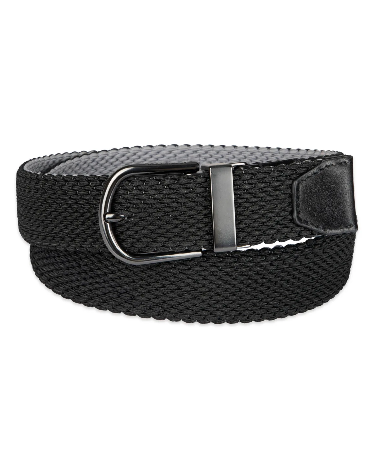 Two-in-One Reversible Braided Stretch Belt by COLE HAAN