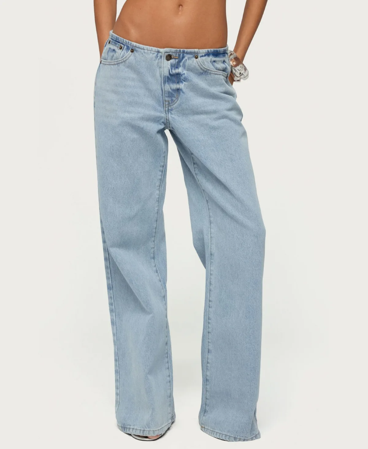 Veya Low-Rise Baggy & Relaxed-Fit Jeans