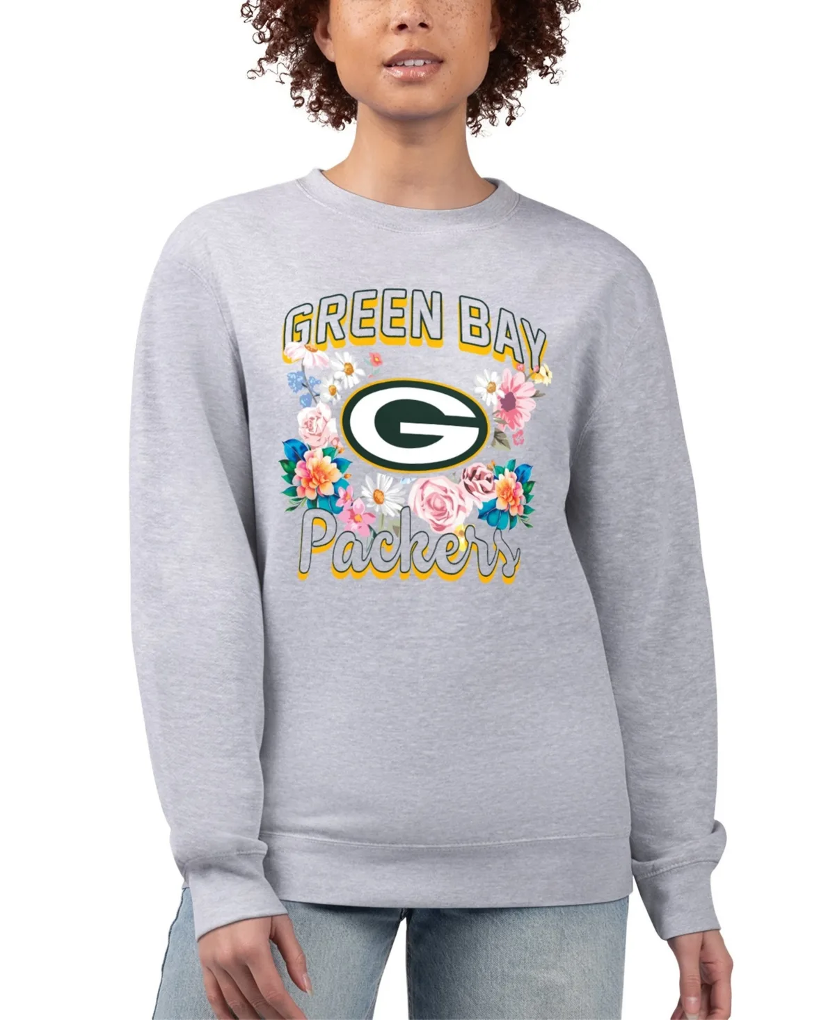 G-Iii 4Her by Carl Banks Green Bay Packers Fleece Pullover Sweatshirt by G-III