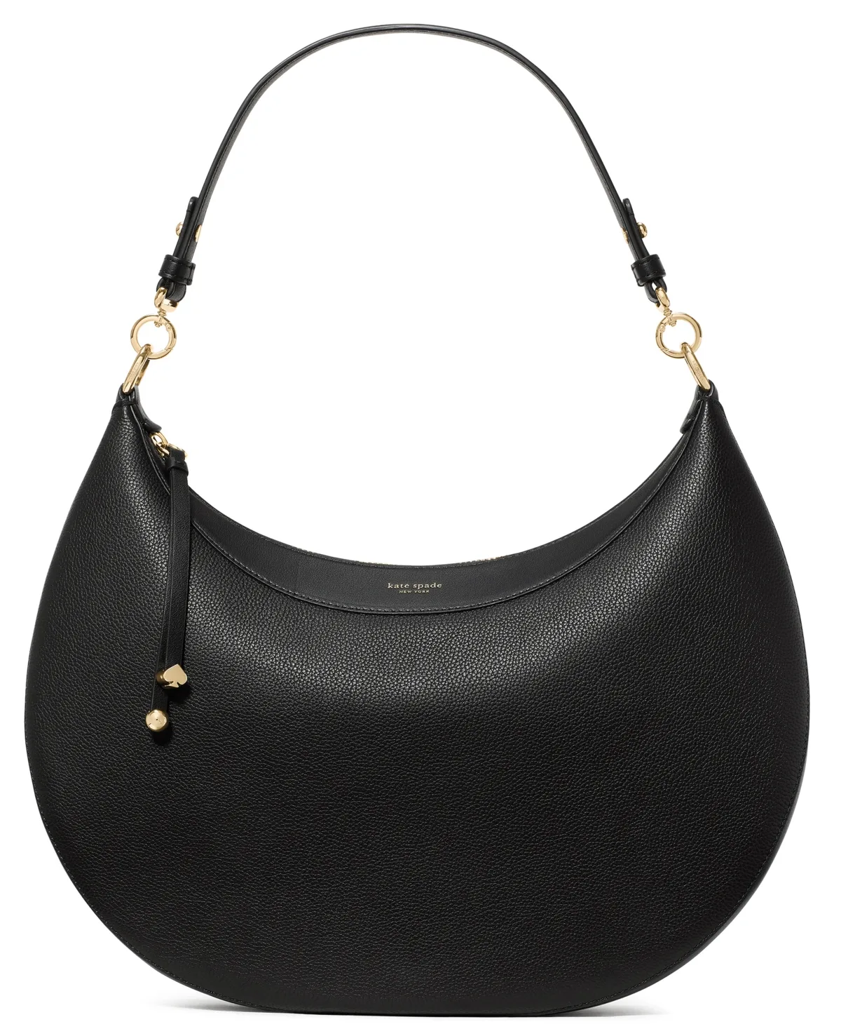 Liv Large Pebbled Leather Hobo Handbag by kate spade