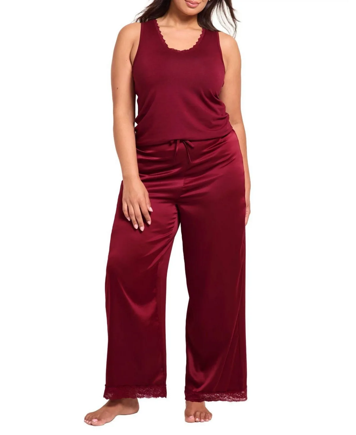 Laureen Tank Top and Pants Pajama Set by Adore Me