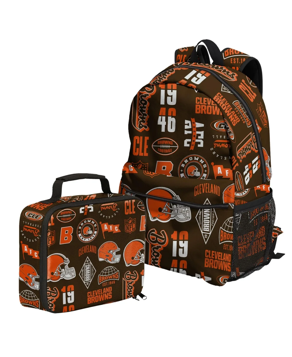 Cleveland Browns Backpack and Lunchbox Set by Outerstuff