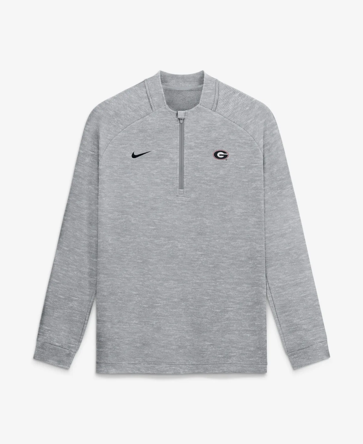 Georgia Bulldogs Par Raglan Tri-Blend Therma-Fit Half-Zip Pullover Sweatshirt