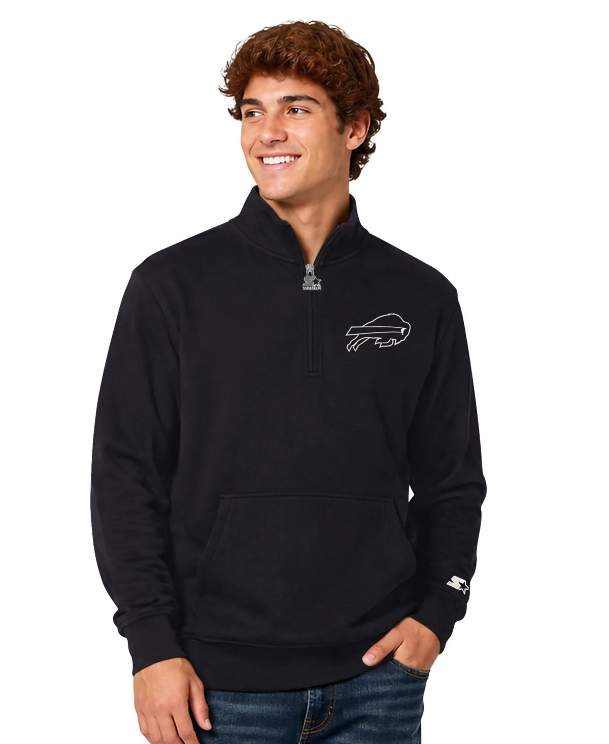 Buffalo Bills Thursday Night Gridiron Quarter-Zip Sweatshirt by Starter