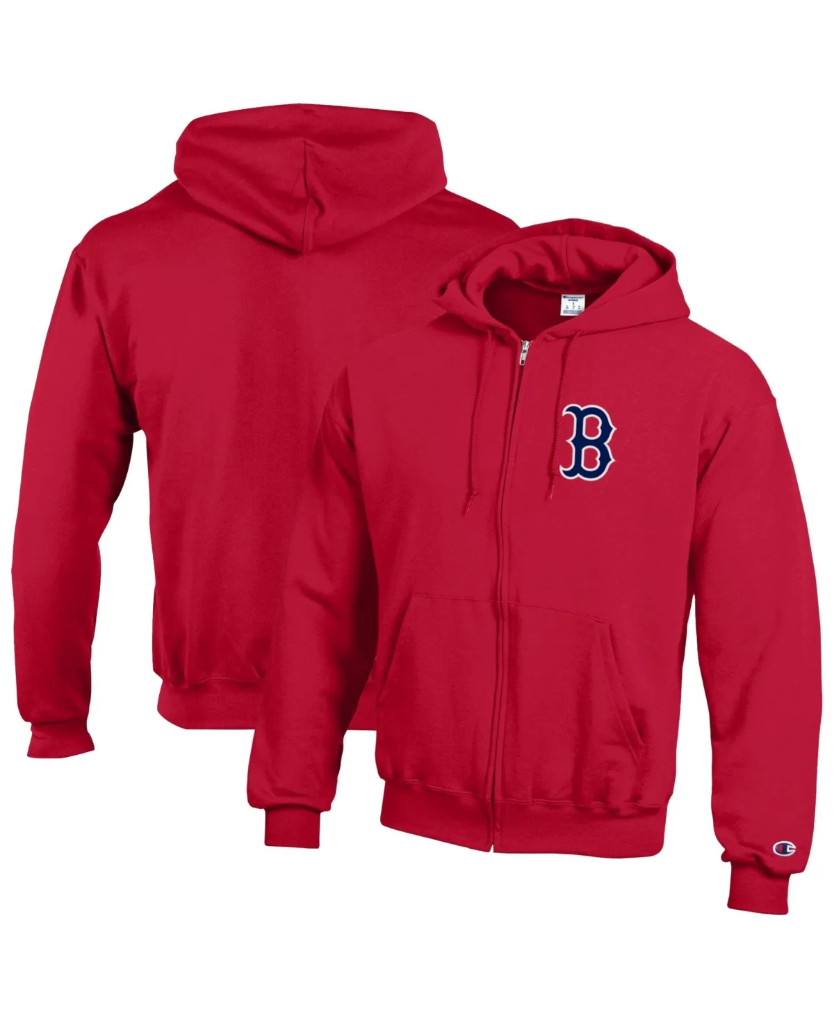 Boston Red Sox Power Blend Full-Zip Hoodie by Champion