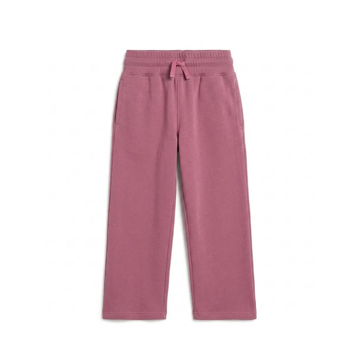 Core Colors Wide-Leg Organic Cotton Pants by Mightly
