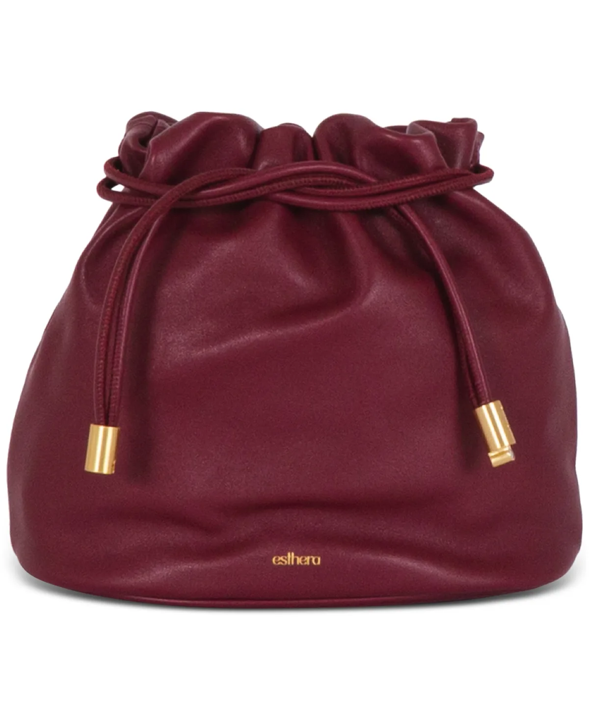 Esthera Leather Convertible Small Crossbody Handbag by Esthera