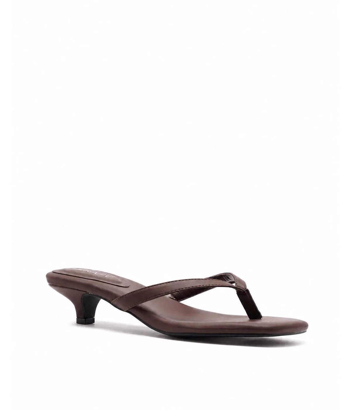 Heatwave Square Toe Thong Heel by Therapy Australia