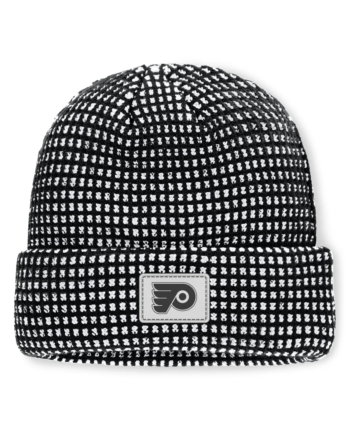 Philadelphia Flyers Fundamental Scheme Ribbed Cuffed Knit Hat by Fanatics