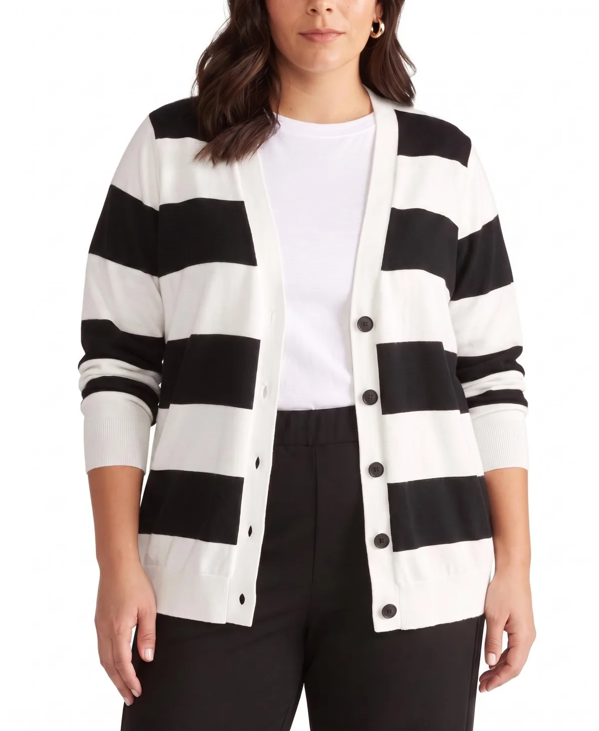Savvy Fine Knit Cardigan by Universal Standard