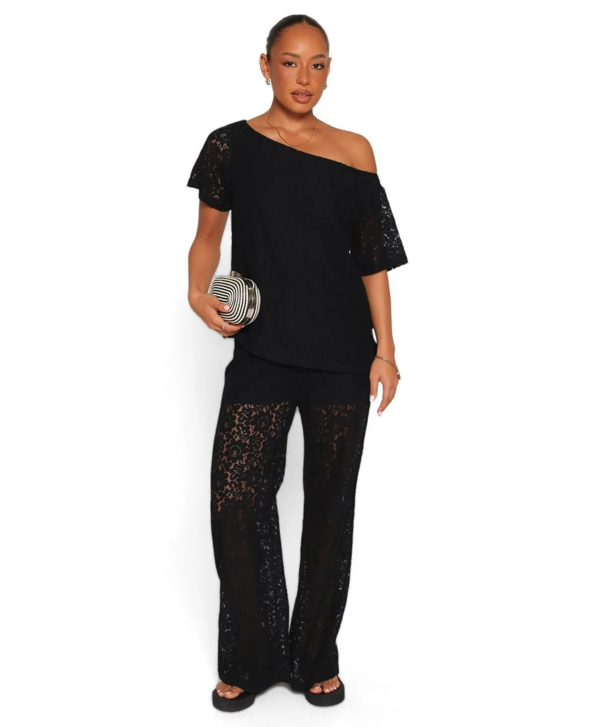 Tucker Lace Pant Set by Petal and Pup