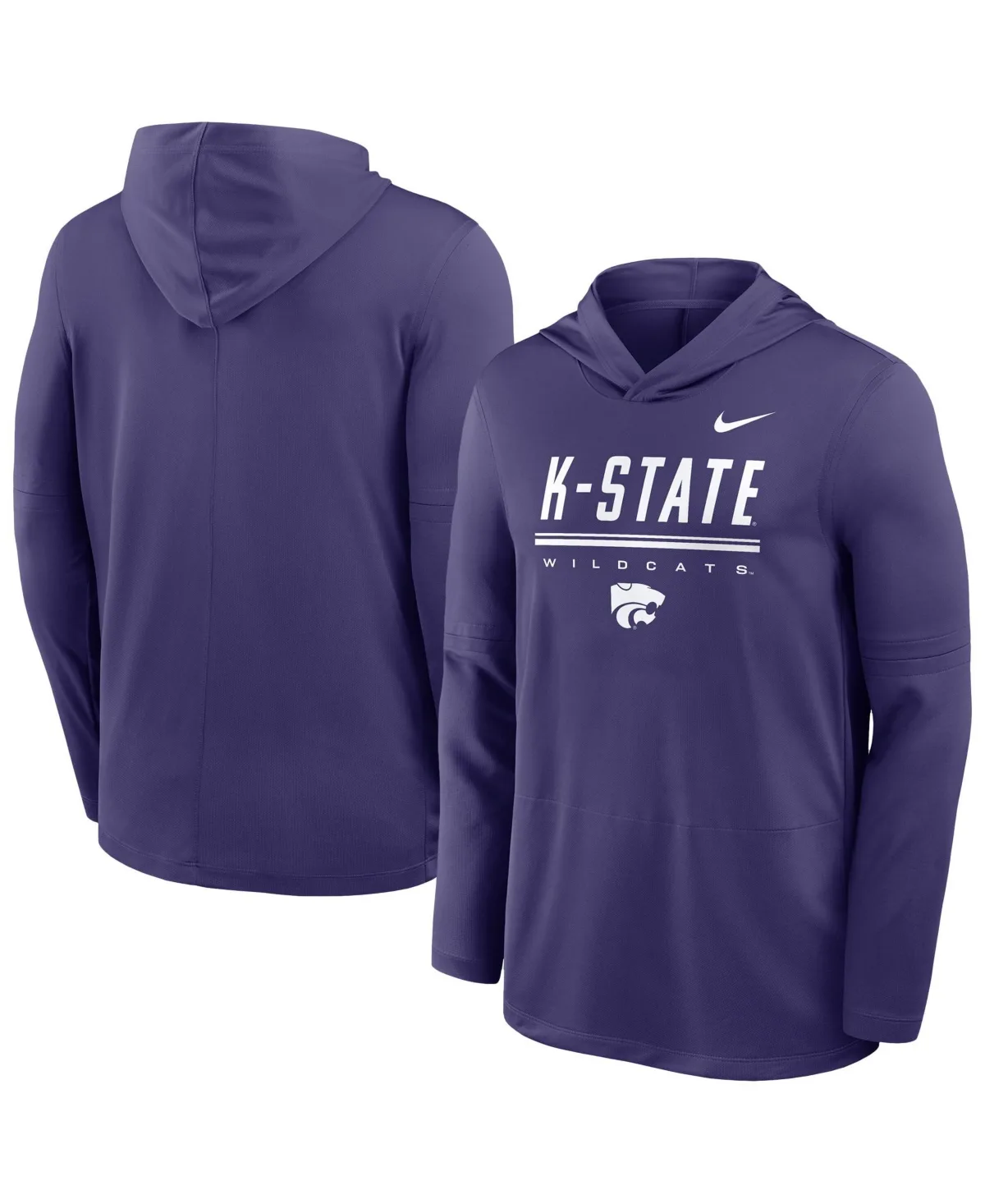 Kansas State Wildcats 2026 Sideline Dri-Fit Lightweight Hoodie by Nike