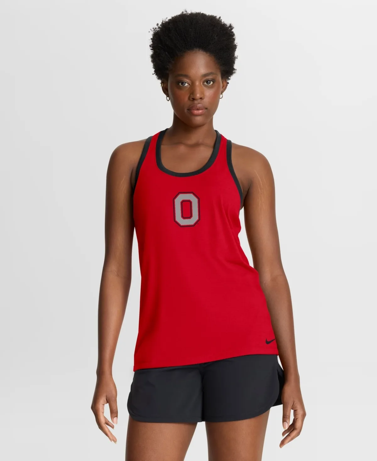 Ohio State Buckeyes Racerback Scoop-Neck Tank Top by Nike