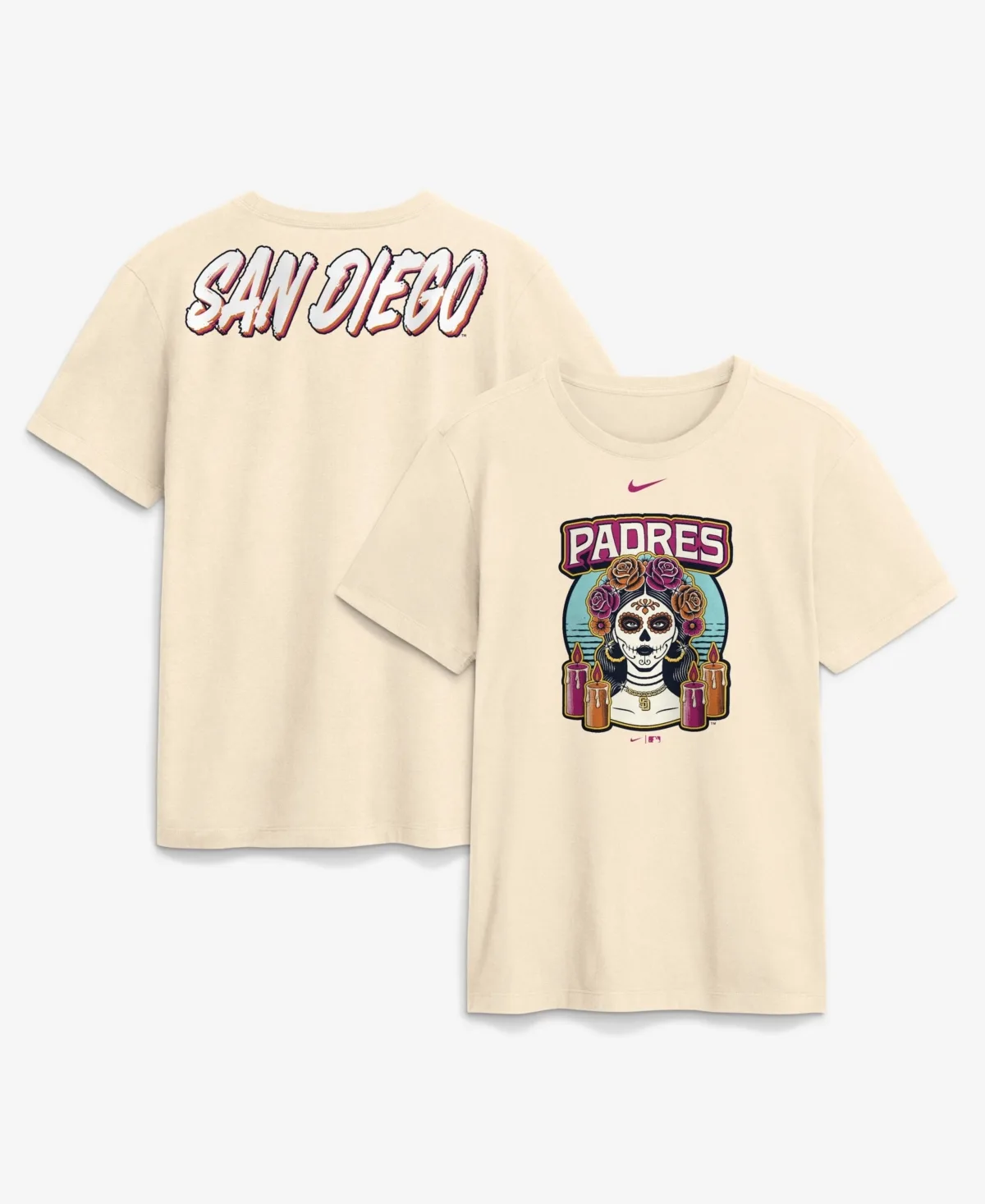 San Diego Padres City Connect Screen Print T-Shirt by Nike