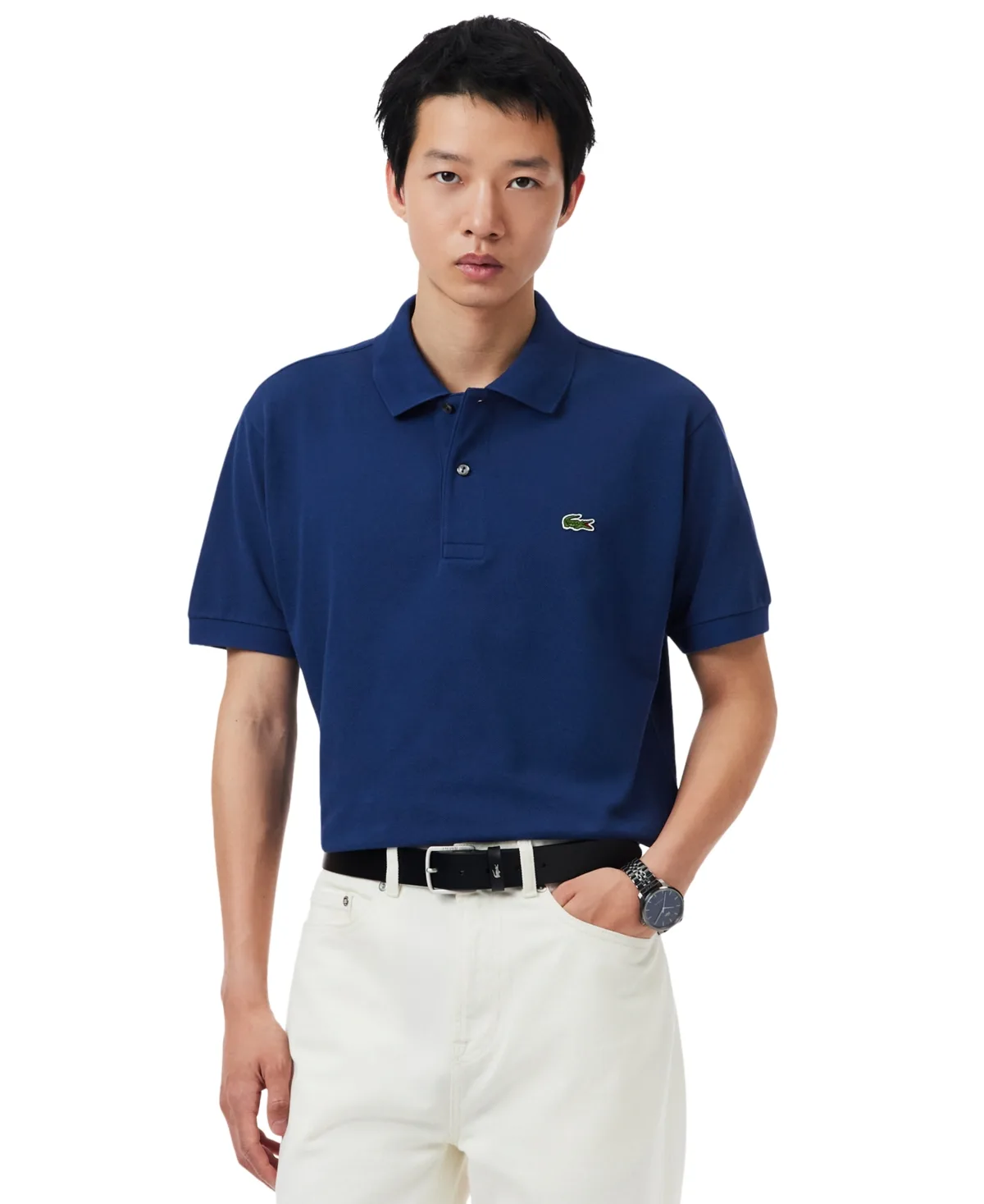 L.12.12 Classic-Fit Petit Pique Short-Sleeve Polo Shirt by Lacoste