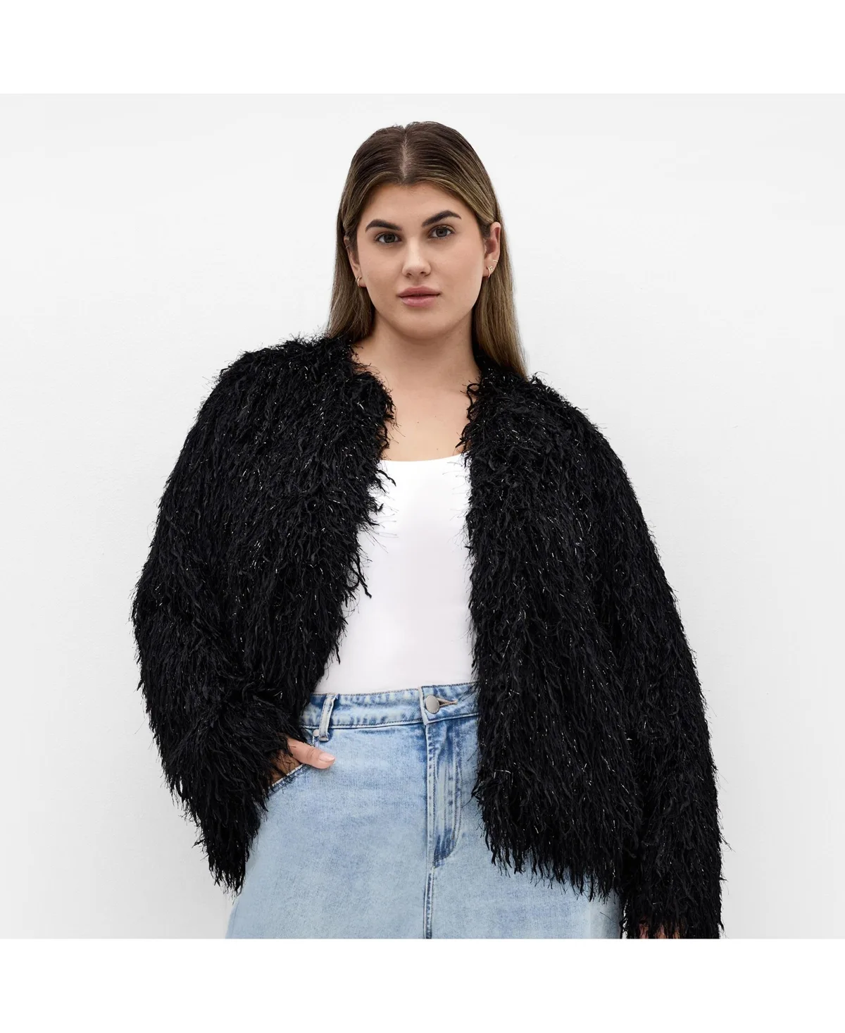 Sparkle Queen Jacket by City Chic