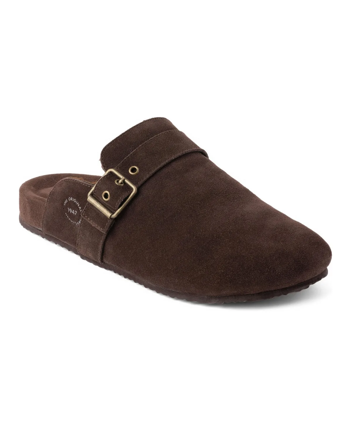 Finn Genuine Suede Scuff Slippers by Dearfoams