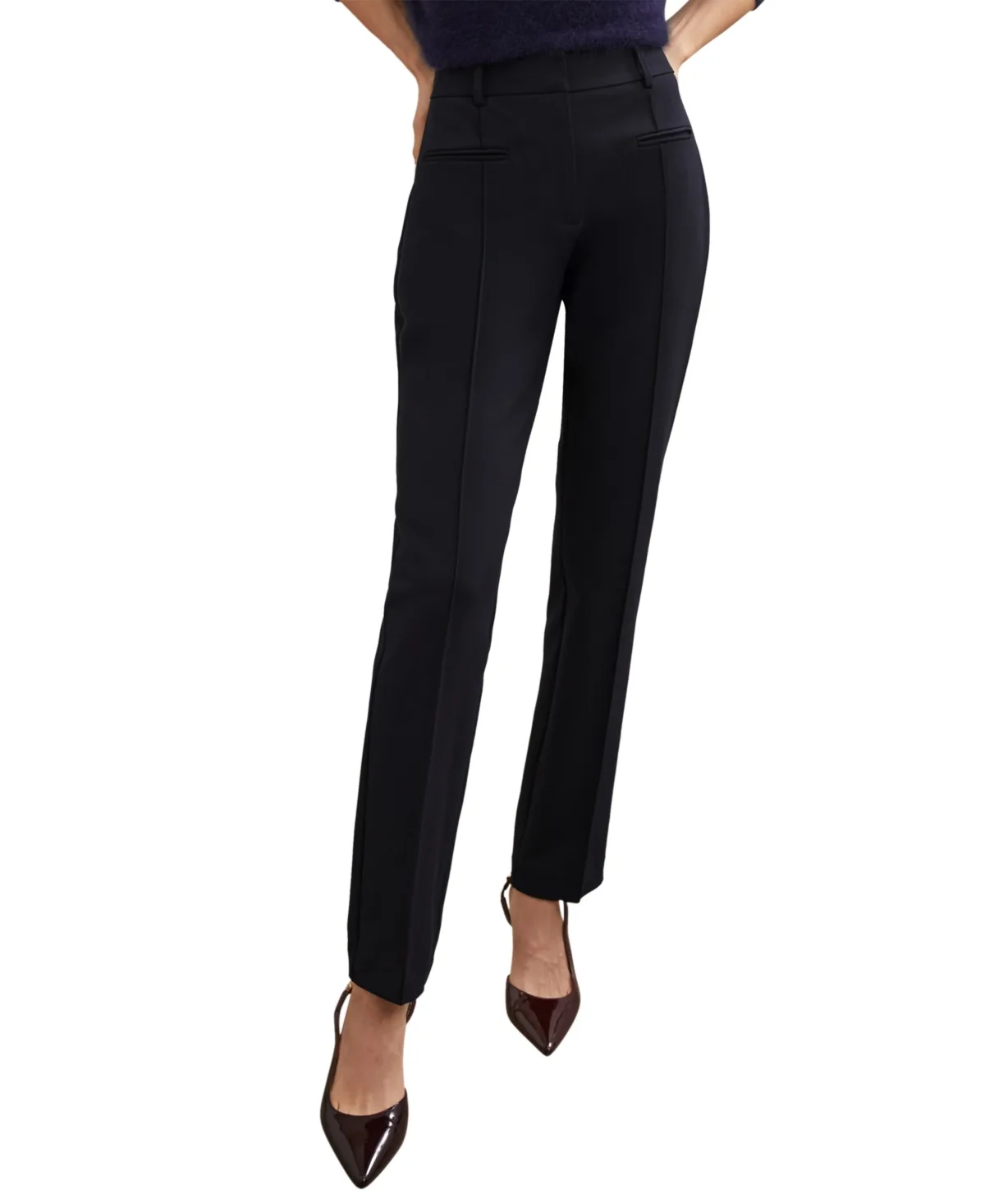 Norla High-Waisted Tapered Trousers