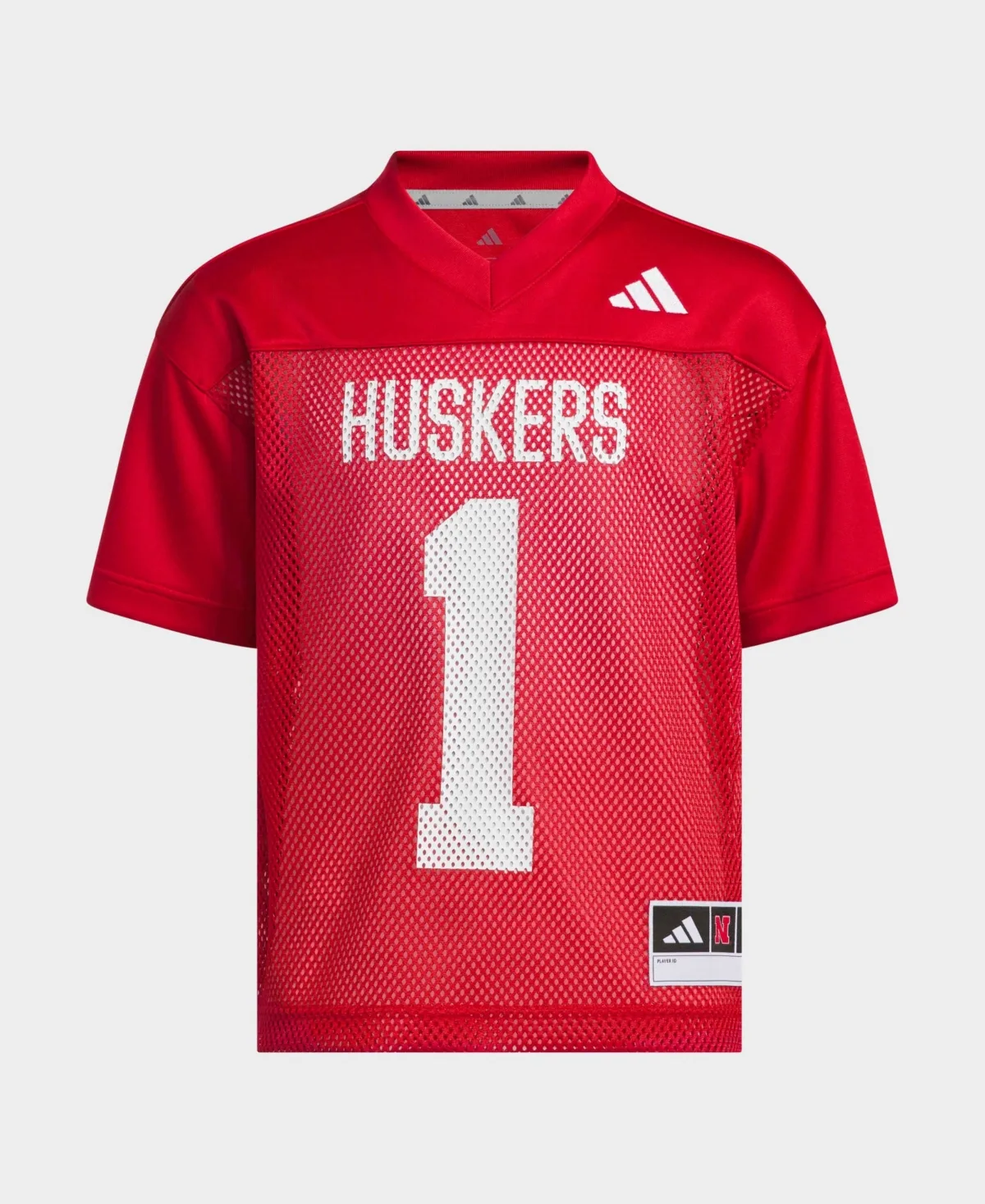 Nebraska Huskers Tailgate Mesh Jersey by adidas