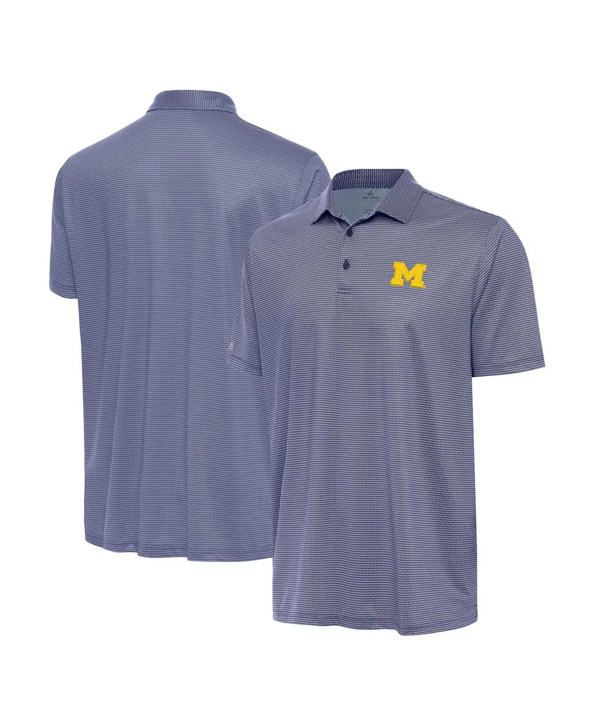 Michigan Wolverines Rings Polo Shirt by Antigua